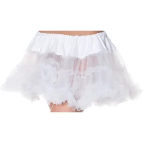 Petticoat Tutu Adult Costume White