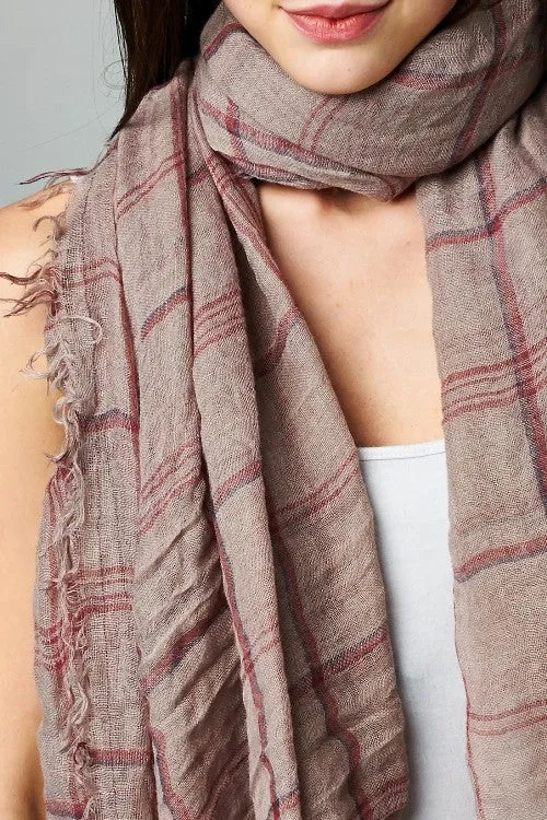 Plaid Scarf