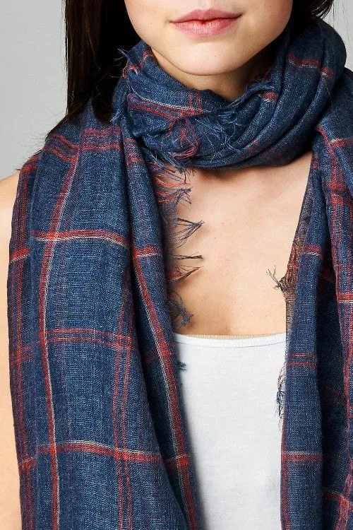 Plaid Scarf