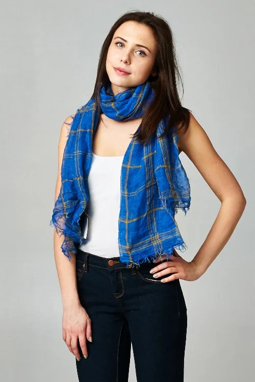 Plaid Scarf