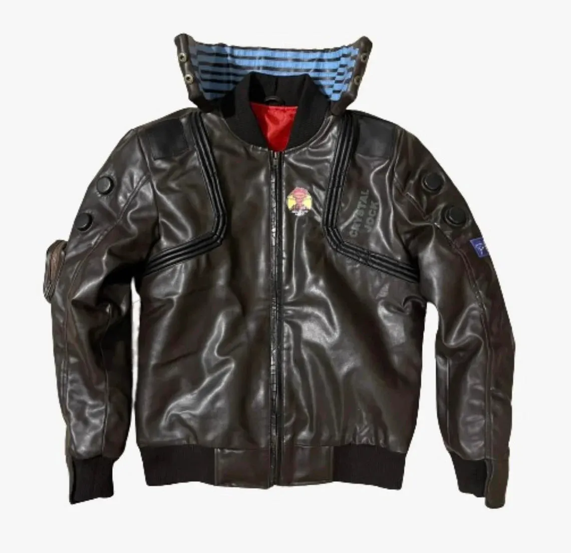 Punk Halloween Gaming Cosplay Bomber Jacket By TJS