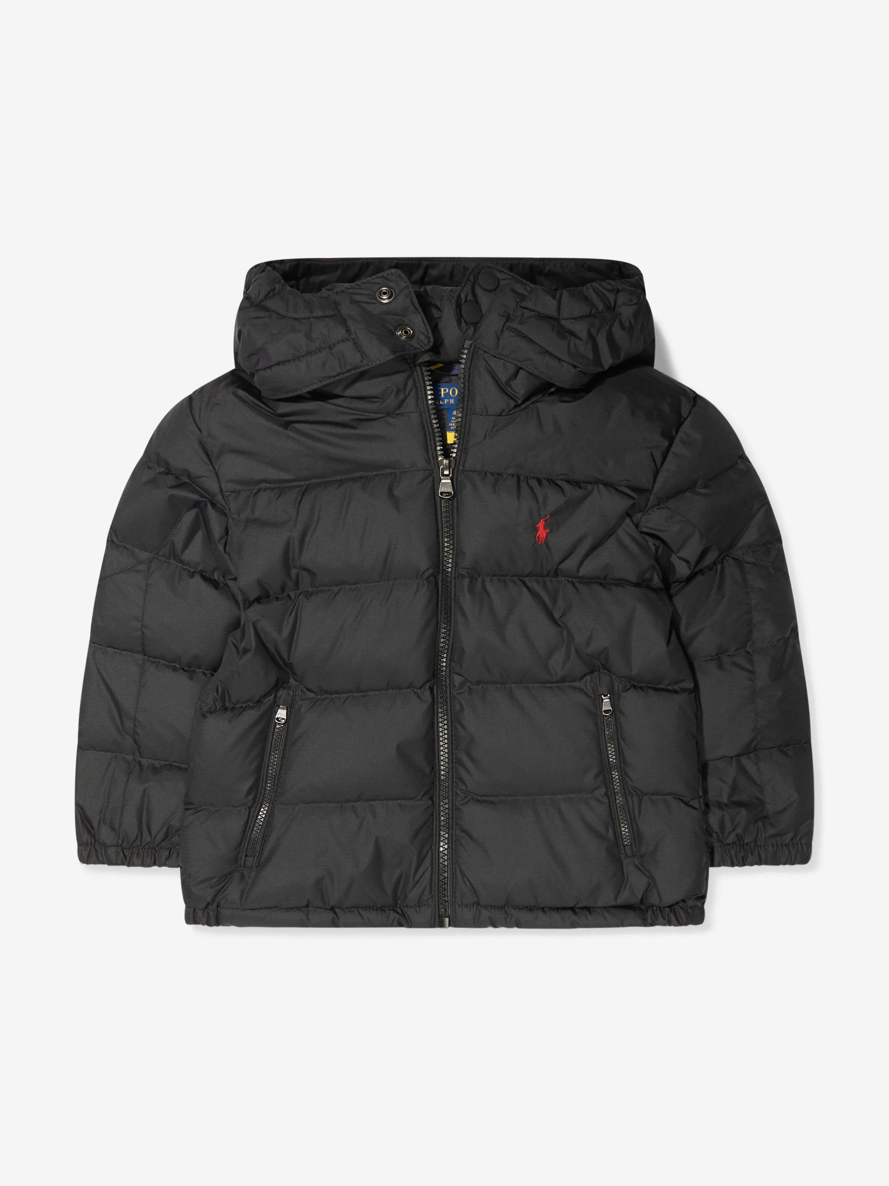 Ralph Lauren Boys Puffer Jacket With Hood