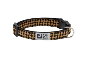 RC Pets  Clip Collar Houndstooth Toffee