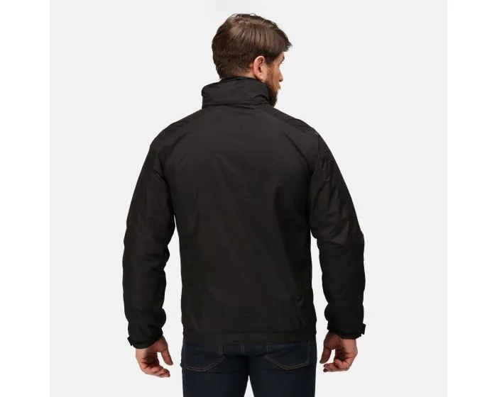 Regatta Dover Fleece Lined Waterproof Insulated Bomber Jacket Black