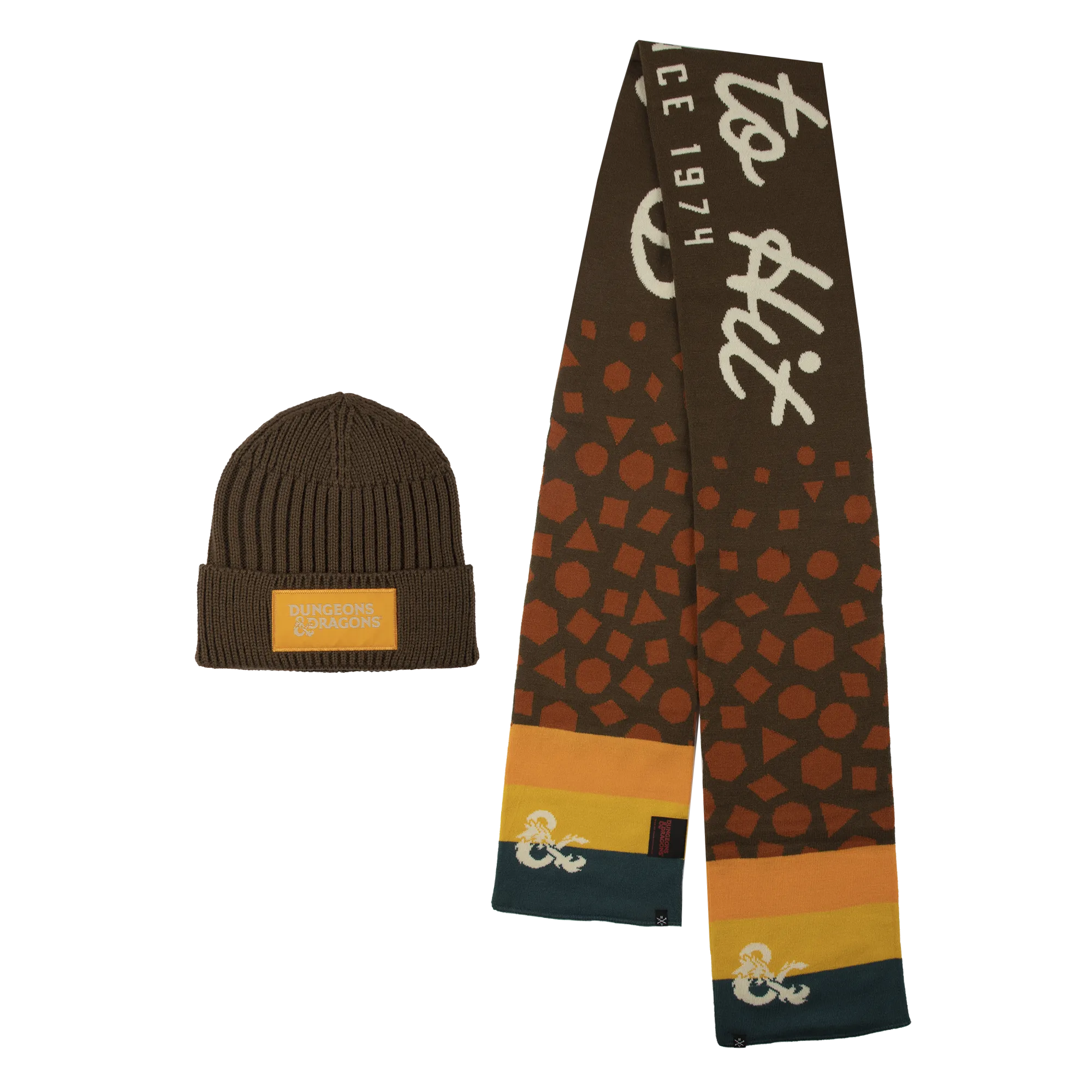 Roll to Hit Scarf & Beanie Set