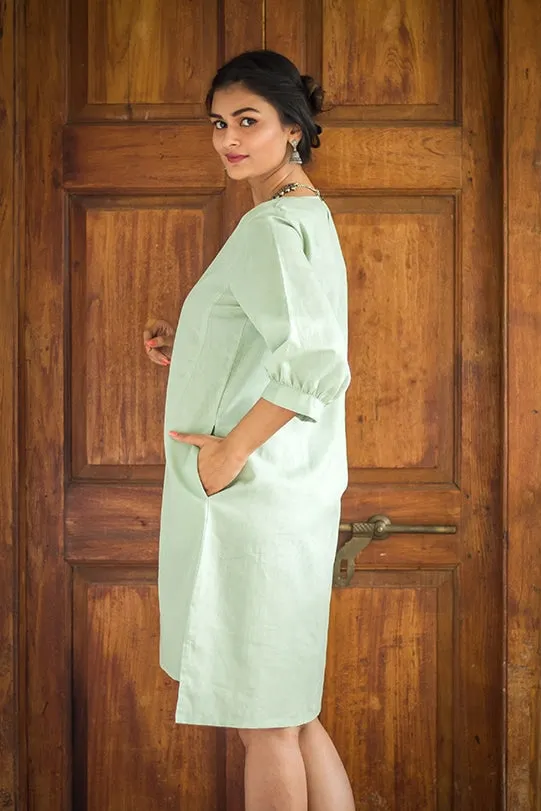 Samaya Hi Low Tunic - Green