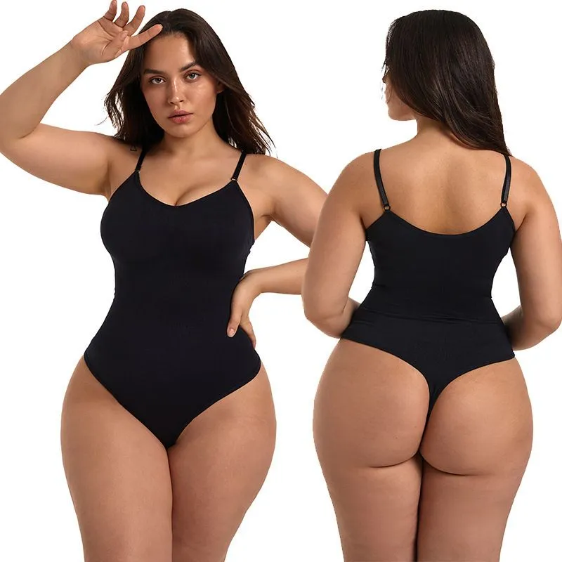 Seamless Shaping high-cut Bodysuit