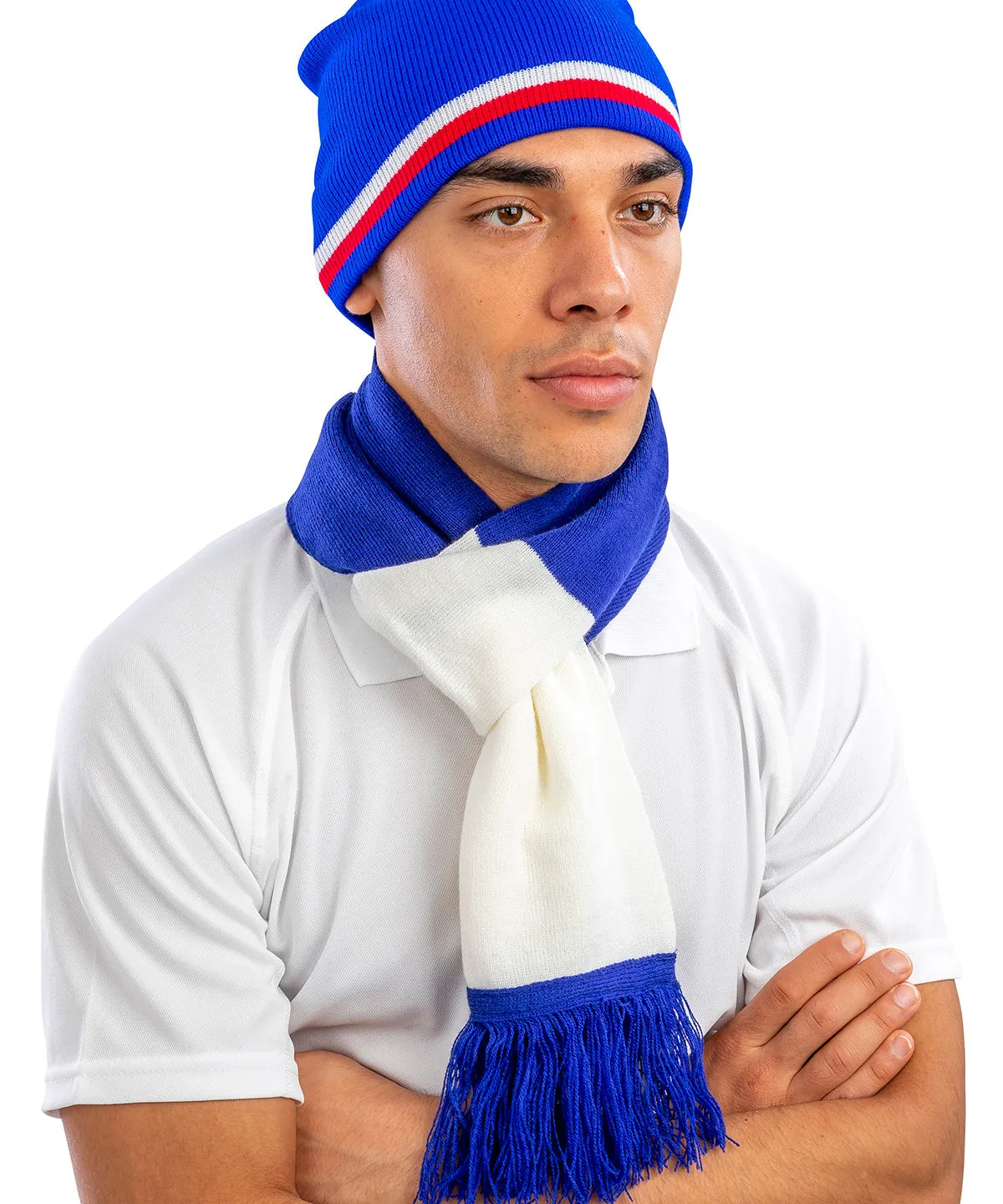 Team scarf | Black/White