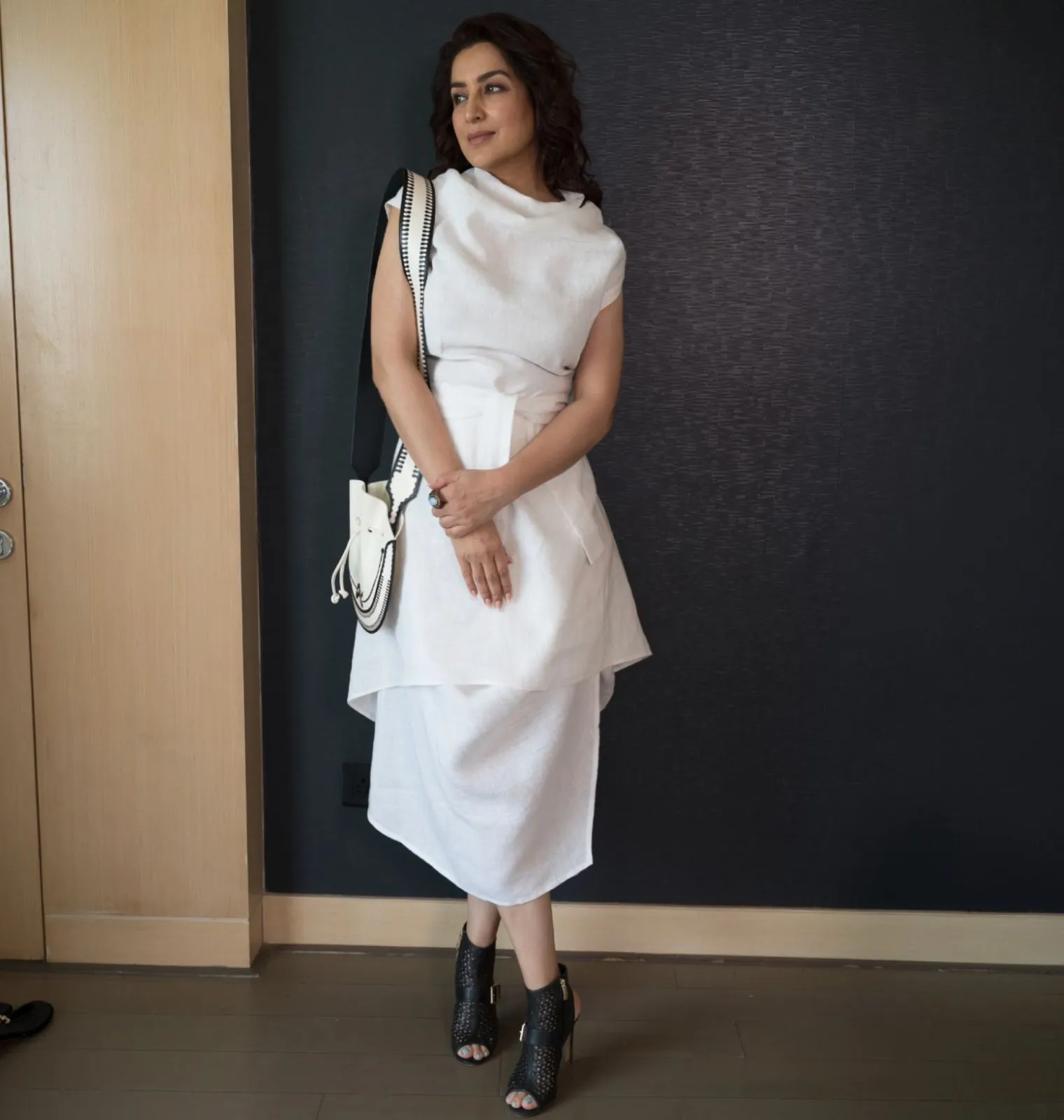 Tisca Chopra In Our - White Ninja Set
