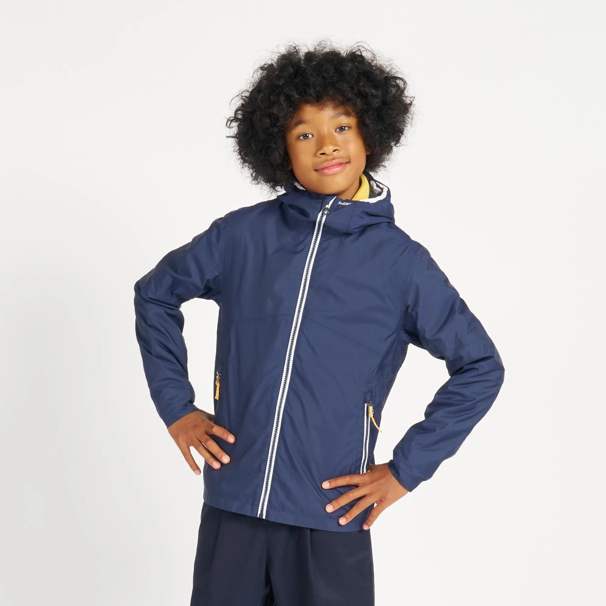 Tribord Kid's Waterproof Sailing Jacket 100 - Navy