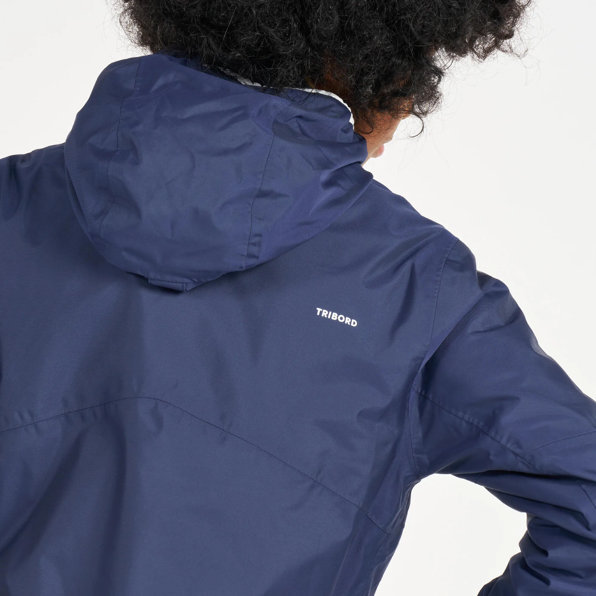 Tribord Kid's Waterproof Sailing Jacket 100 - Navy