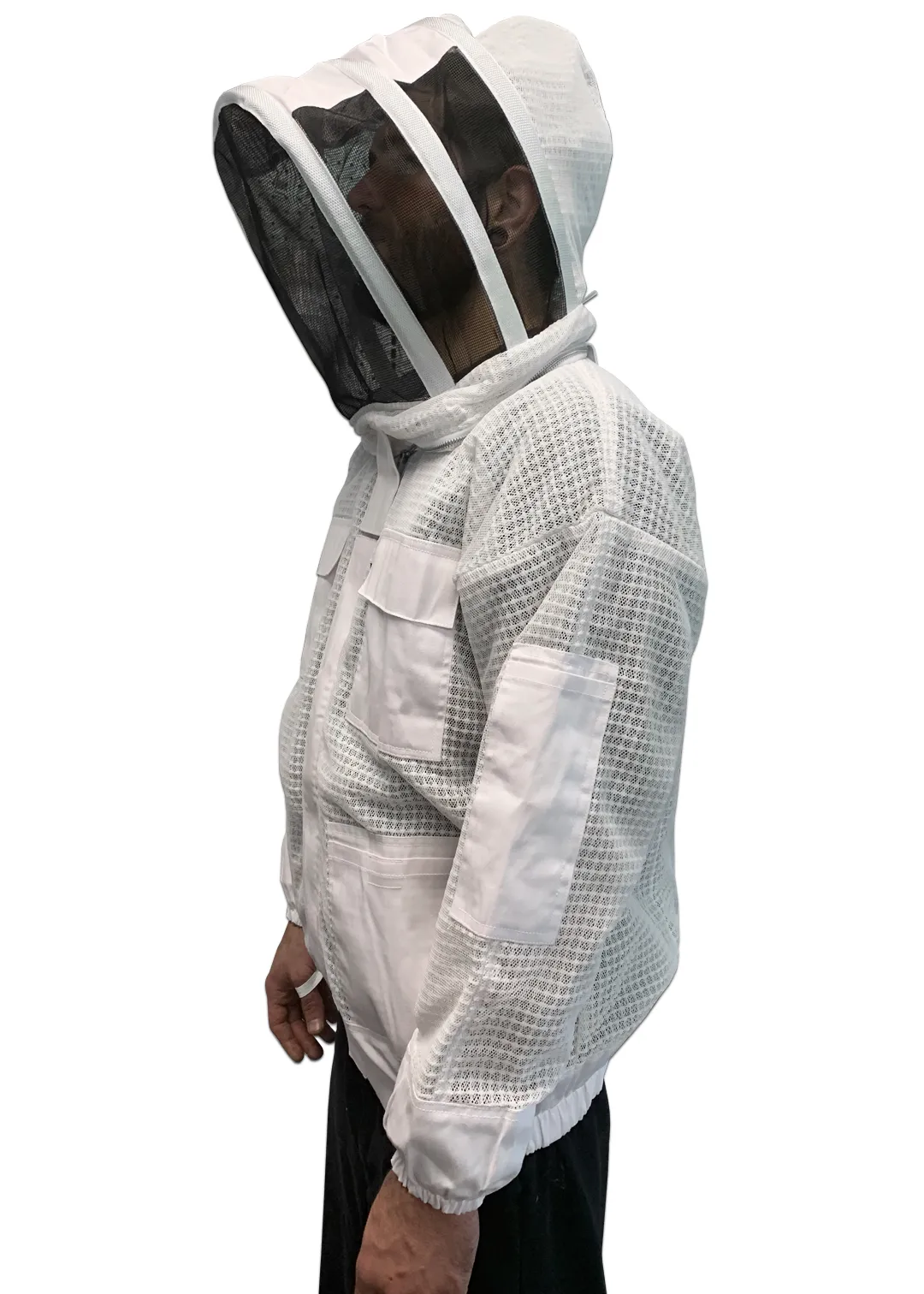 Triple Layer Protective Ventilated Bee Jacket with Veil - AirFlow Series