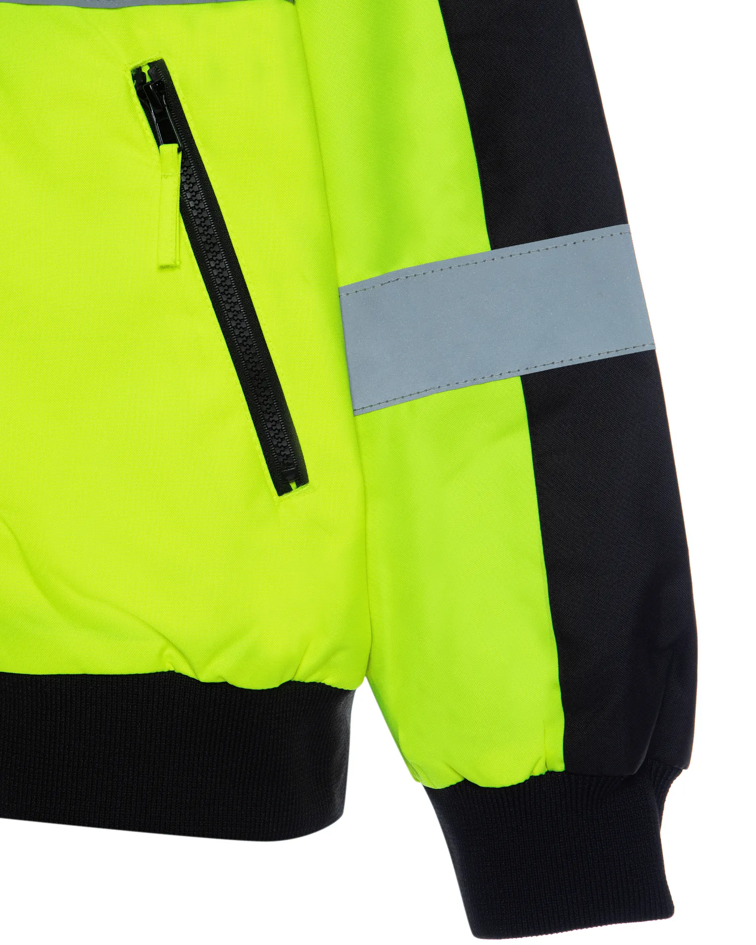 UHV575 HiVis 3-Season Bomber Jacket with Teflon Fabric Protector