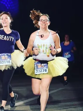 Yellow Adult Size Women's 5K Running Skirt Tutu Costume