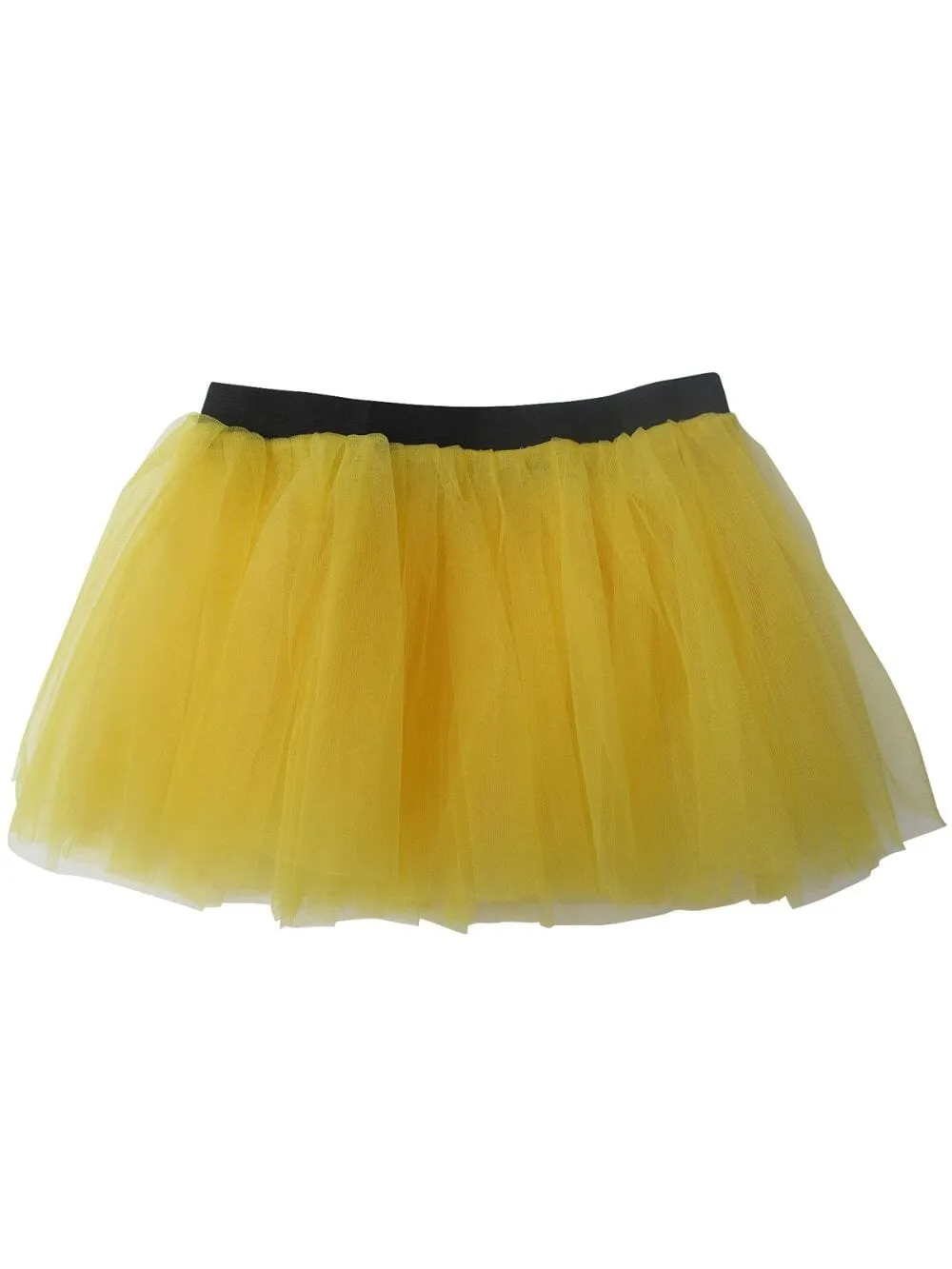 Yellow Adult Size Women's 5K Running Skirt Tutu Costume