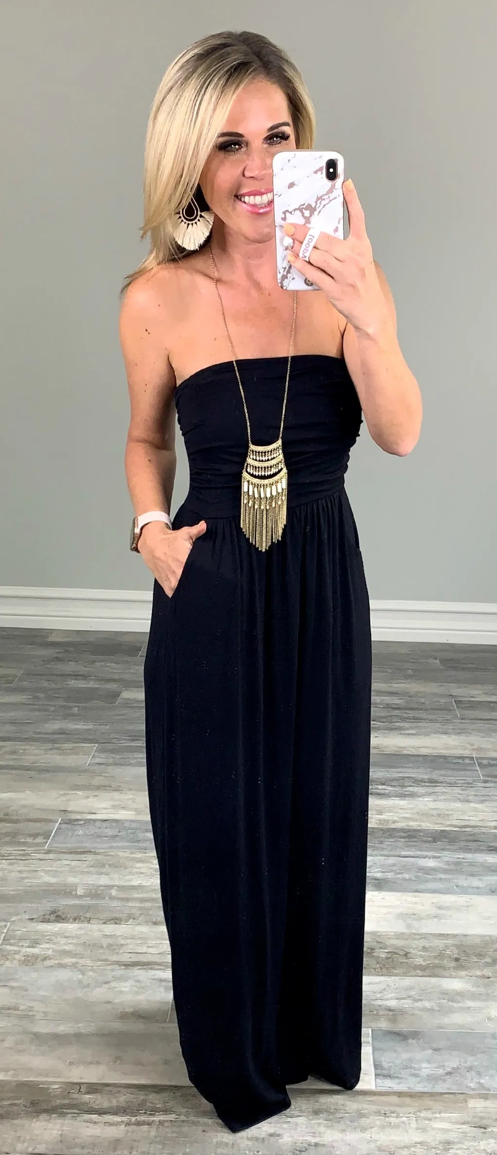 Your so Classic Pocket Maxi Dress