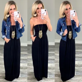 Your so Classic Pocket Maxi Dress