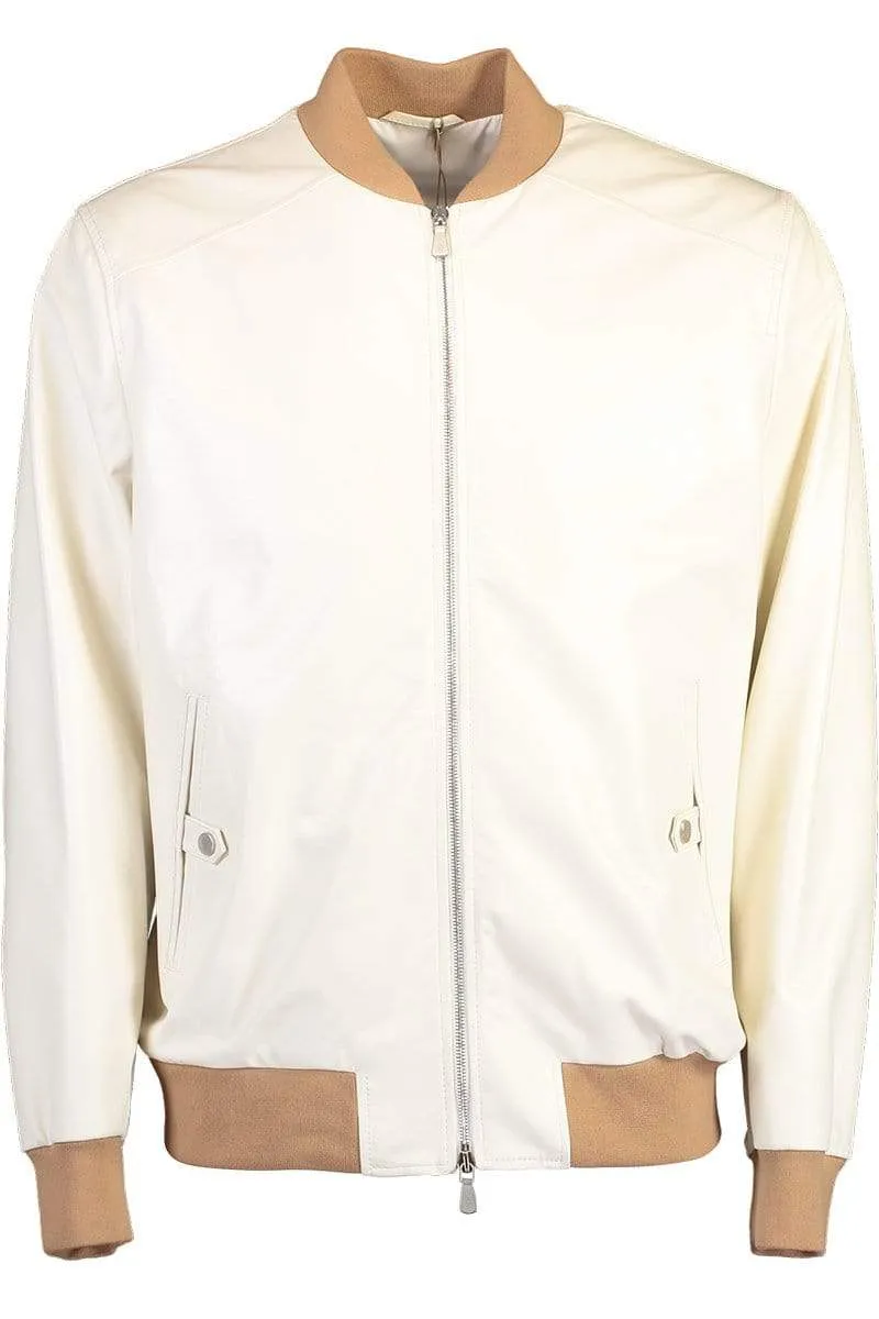 Zip Up Bomber Jacket